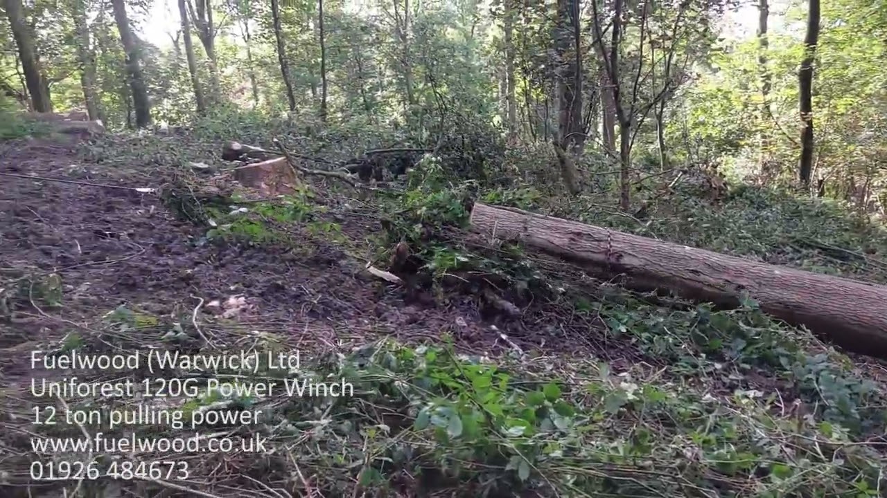 Uniforest 120G Power Forestry Winch