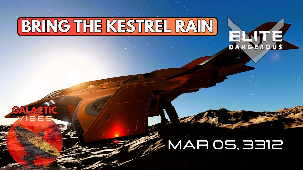 Элитный опасный истребитель Kestrel Mark II | Полная боевая экипировка
