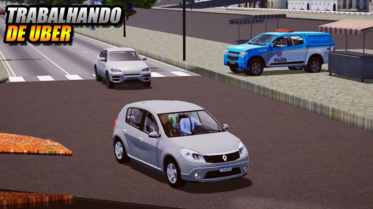 TRABALHANDO DE UBER NO RIO DE JANEIRO (CARRO LOTADO) !!! PROTON BUS SIMULATOR - G27