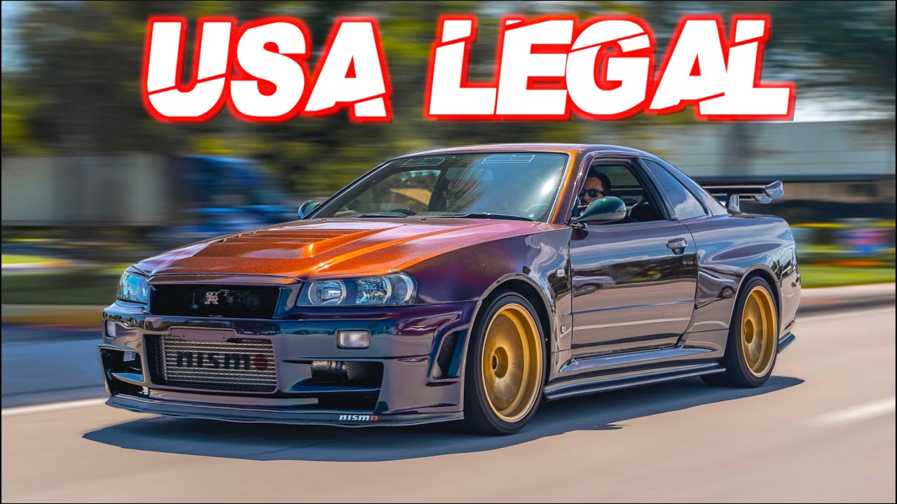 LEGAL Skyline R34 GTR in the USA! HKS T51R - 2.8L Stroker (RB28 9000RPM EARGASM!)