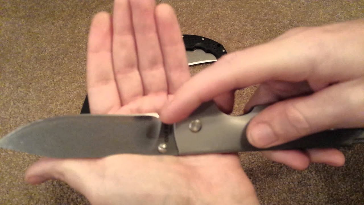 Sharpening Choils:  functional vs. non-functional