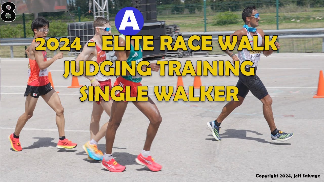 2024 - Race Walk Judging Training - Single Walker Evaluations