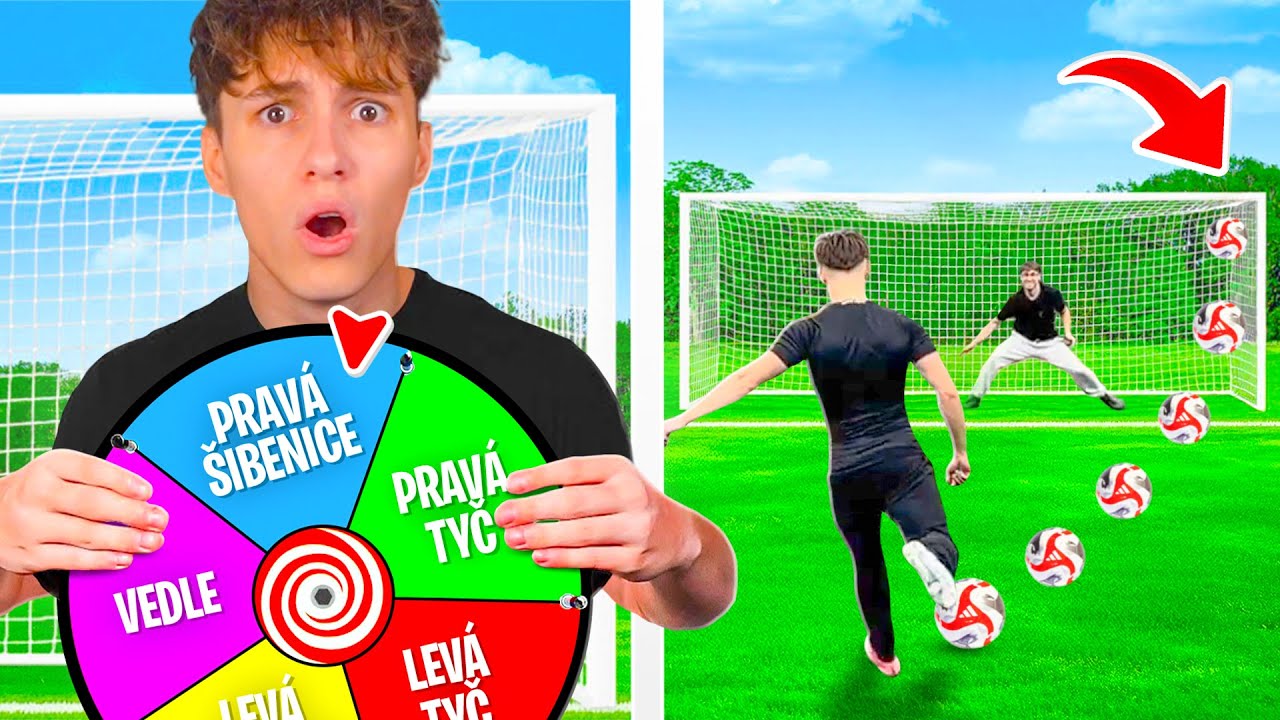 PENALTY PODLE KOLA ŠTĚSTÍ!