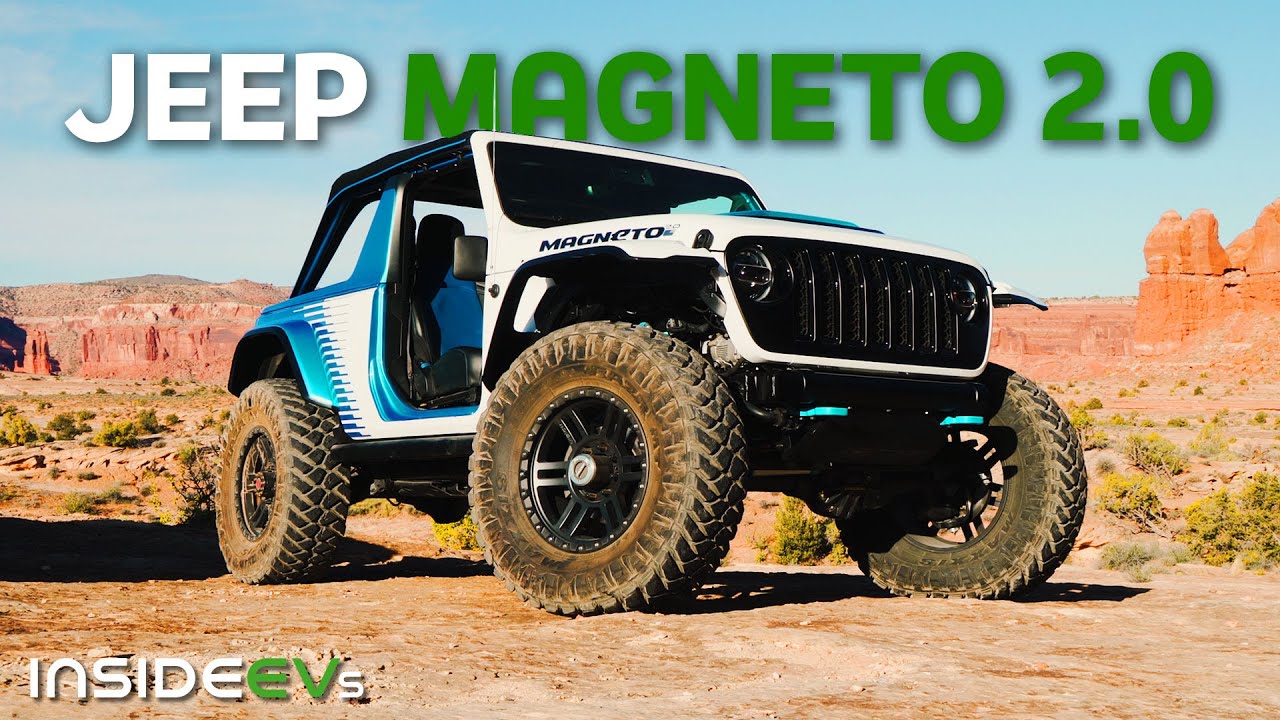 Driving The Jeep Magneto 2.0 In Moab And Future EV Talk!