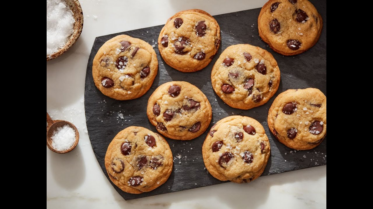 Sea salt miso chocolate chunk cookies | KitchenAid UK