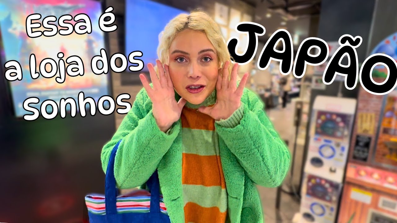 Eu CHOREI nessa loja no JAPÃO