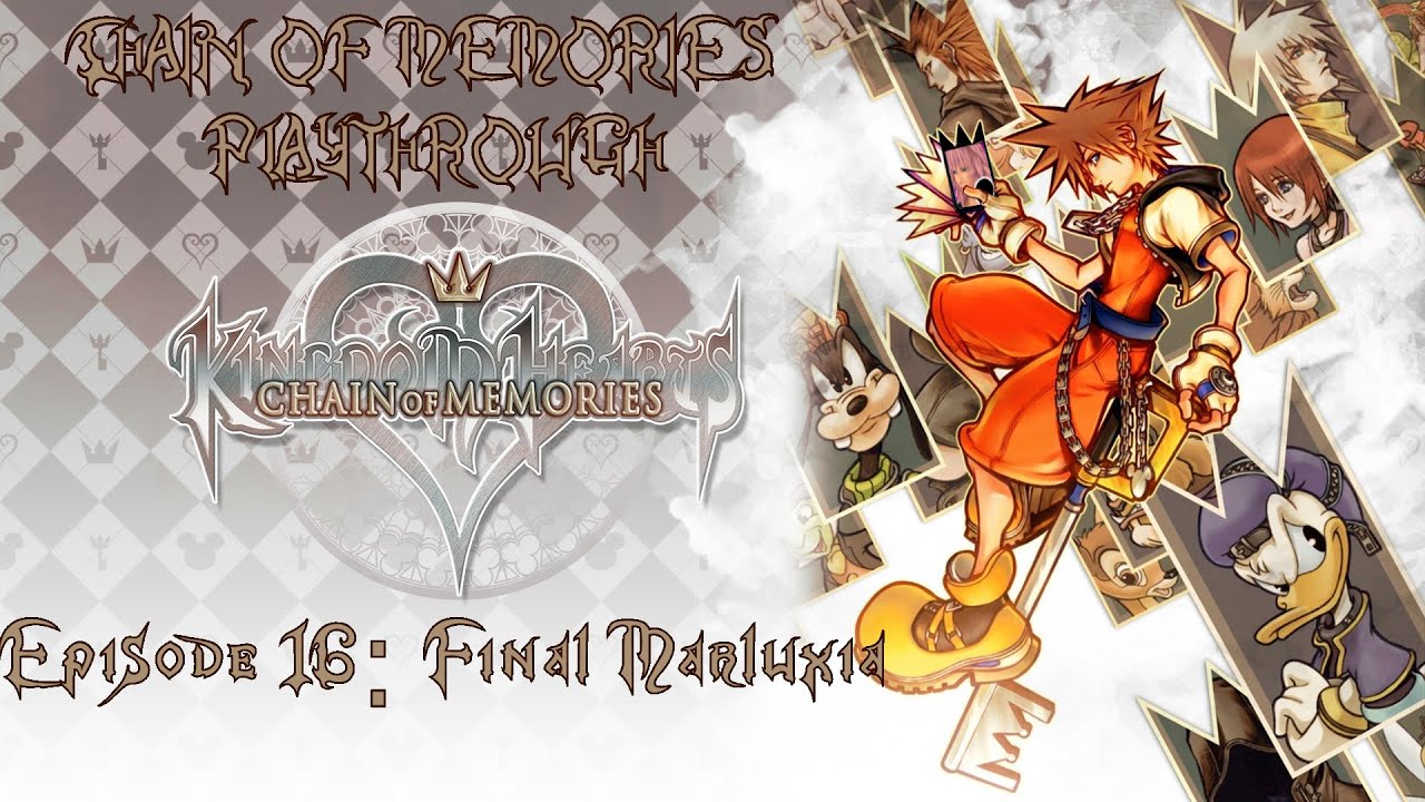 Kingdom Hearts Re: Chain Of Memories Playthrough #16 - Final Marluxia