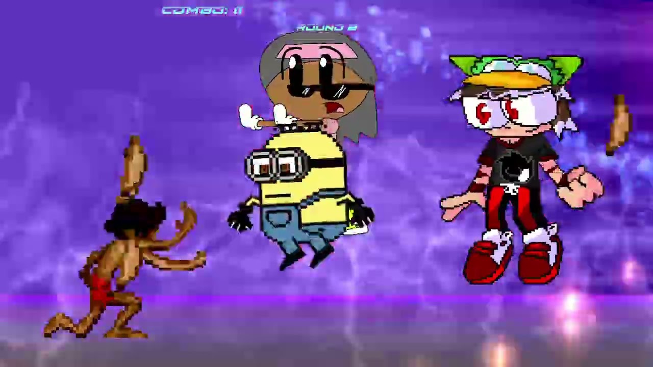 Mugen Battle - Mowgli (Me) and Chri$7i@n VS Dave and Lamaroskin