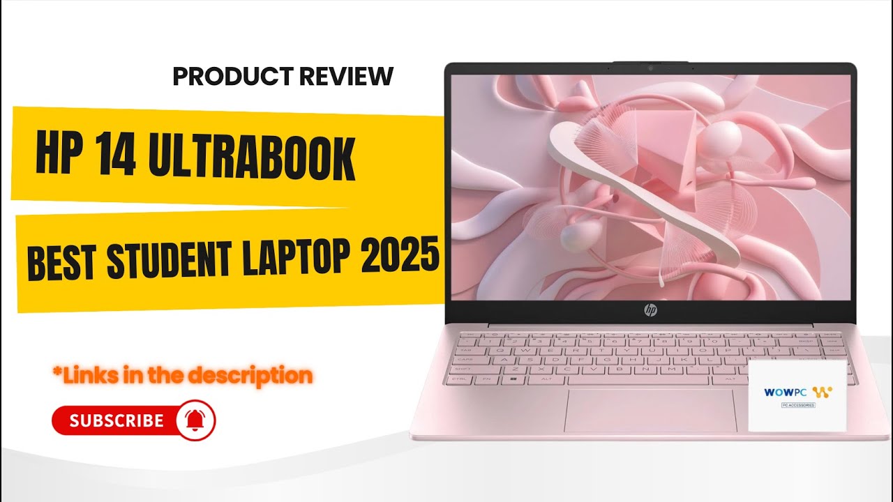 HP 14 Ultrabook Review 2025 | Intel 4-Core, 32GB RAM, 1.6TB Storage, Perfect Student Laptop!