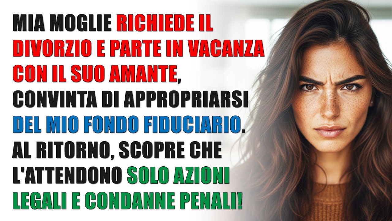 Mia Moglie Richiede il Divorzio e Parte in Vacanza con il Suo Amante
