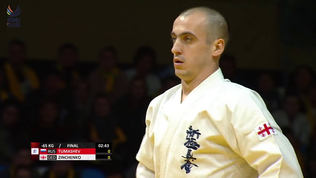 Zinchenko Andrei  (Georgia) vs Tumashev Ivan (Russia) Final Men -65 kg