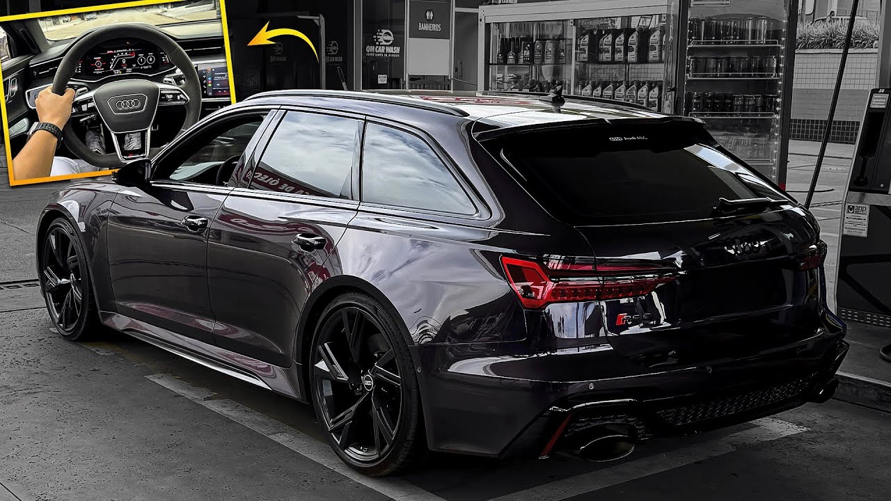 PAREI OS BARZINHOS DE SÃO PAULO DE AUDI RS6 FULL INOX! V8 BITURBO