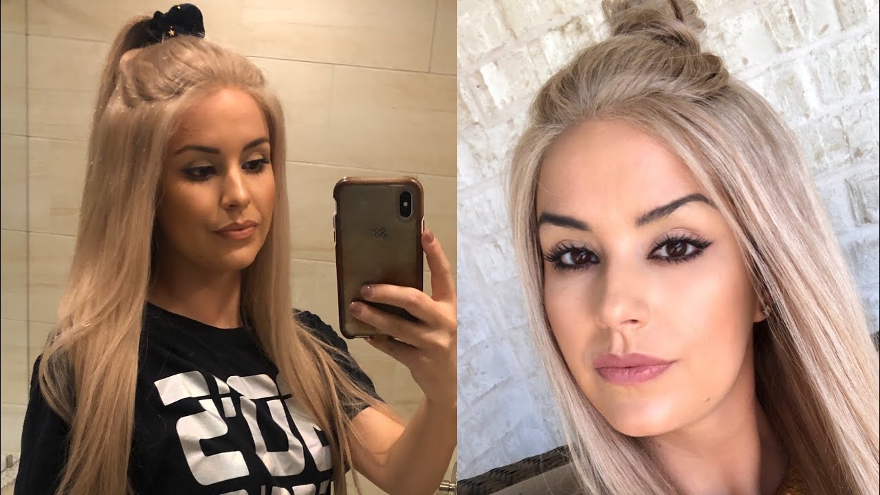 New Lace Wig from the Hair Mama + How to wear a lace front wig with no glue or tape