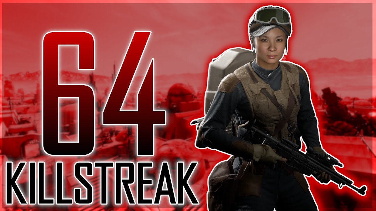 Rocket Jumper 64 Killstreak on Tatooine | Star Wars Battlefront 2