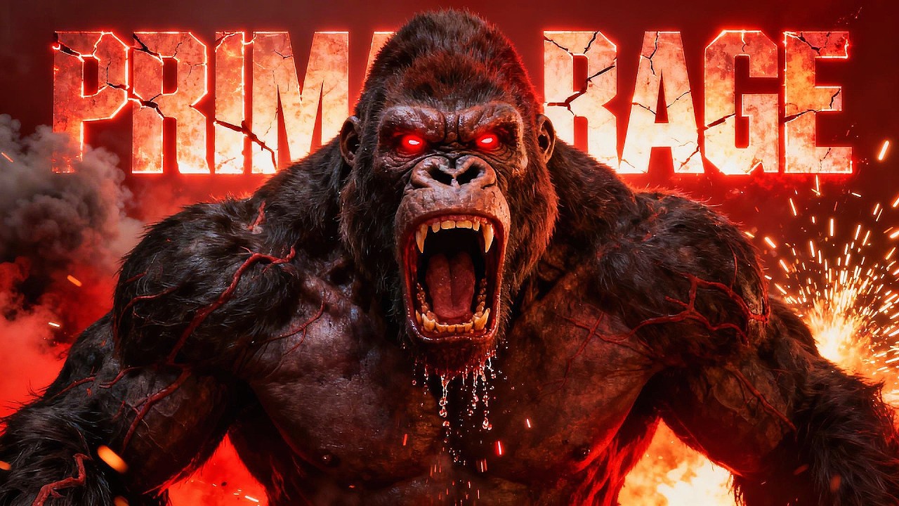 GORILLA PRIMAL RAGE 🦍💀 Aggressive Phonk Metal | No Mercy For Weights