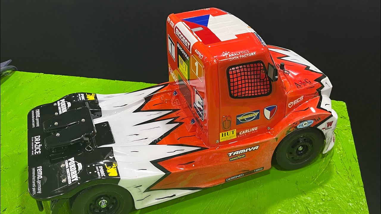 Tamiya TT-01 Euro Truck Amain at #raceplacerc #rcracing #rctrucks 