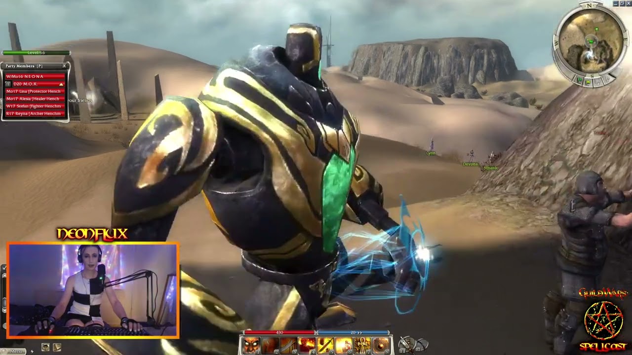 SpellCast🏰GuildWars - Playing For The Music + Prophecy Campaign Missions - Neona - (Warrior) ⚔�