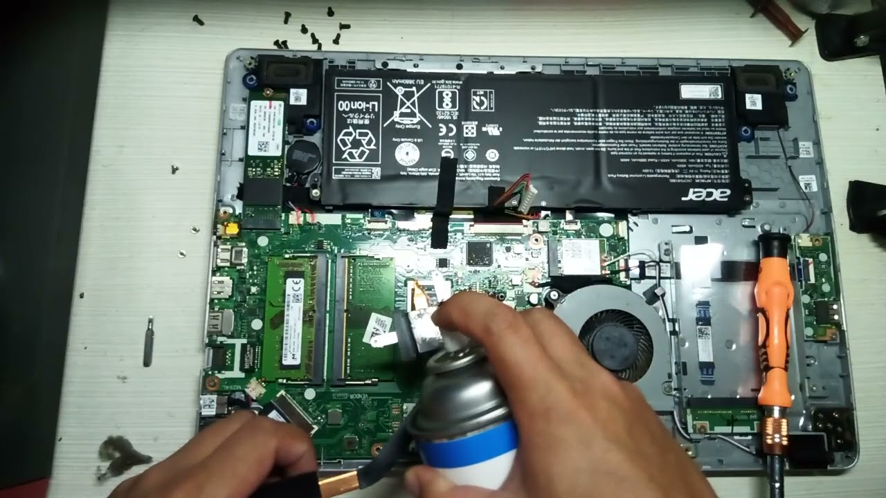 [Acer A515-43] N19C3 Desarmado, Cambio de pasta termica, Actualizaciones y Mantenimiento