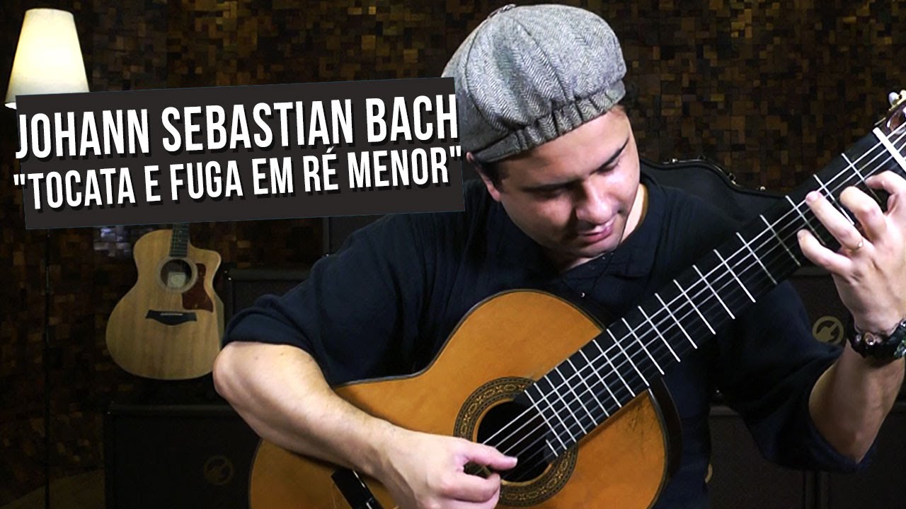 Bach - Tocata e Fuga em Ré Menor (aula de violão clássico) | Toccata and Fugue In D Minor