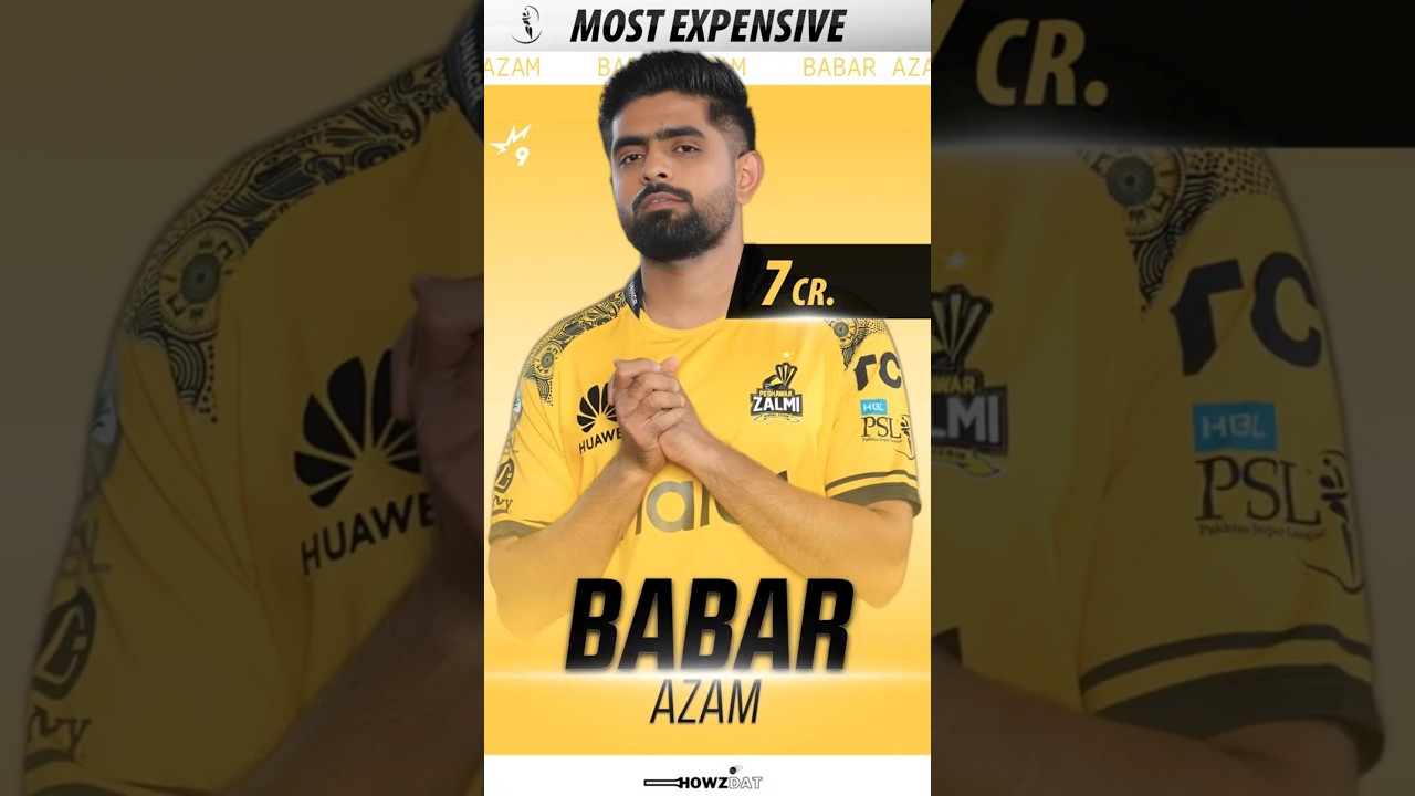 Most Expensive Players in PSL 2026