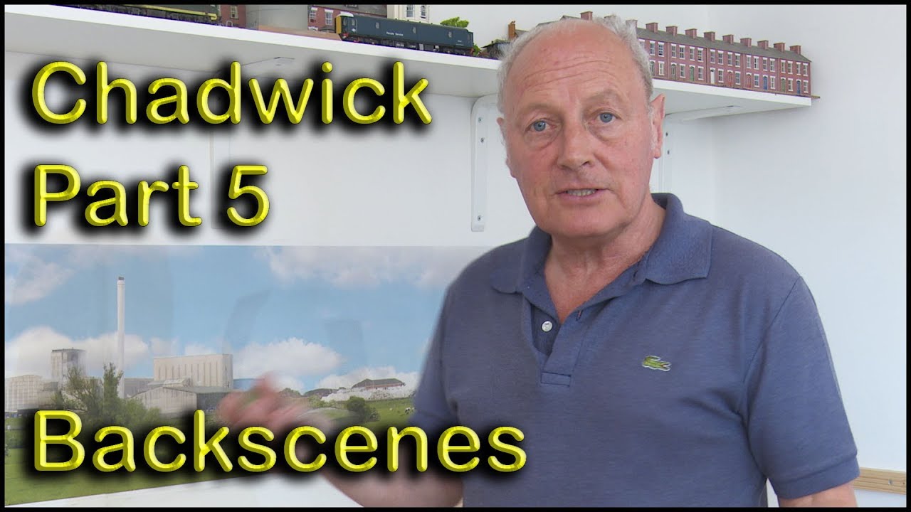 29. Chadwick Part 5 Installing a Backscene at Chadwick Model Railway