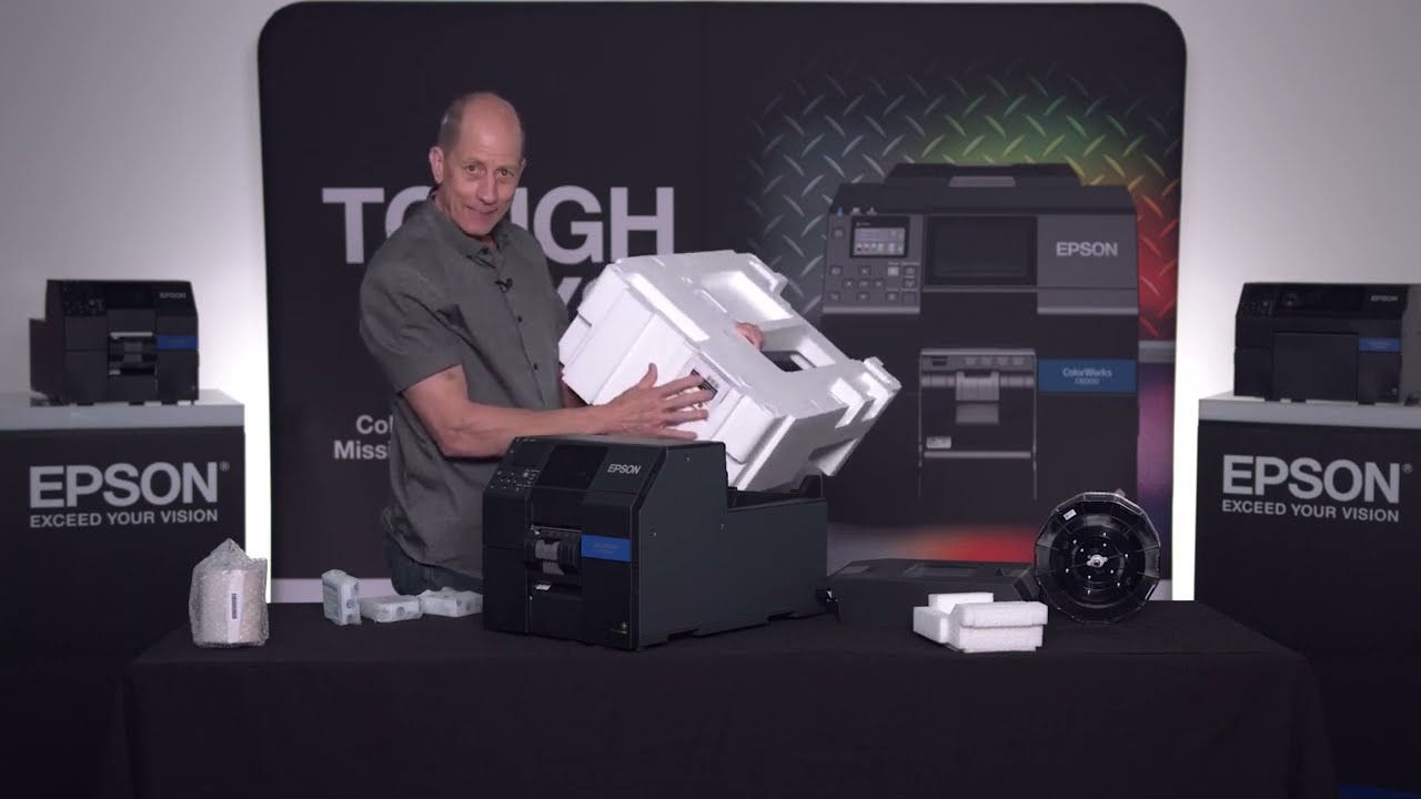Epson ColorWorks Label Printers CW C6000 Series Unboxing and Setting Up - How to Tips and Tricks