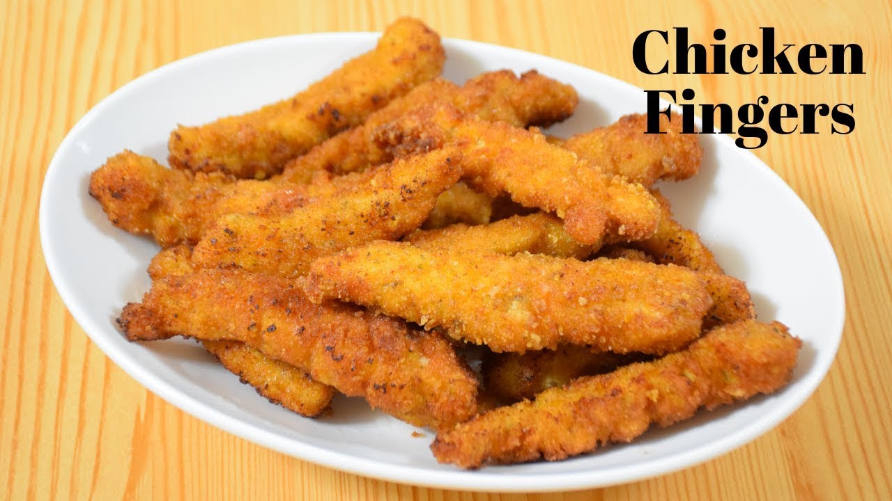 Crispy chicken fingers |Chicken tenders recipe|Chicken fillets recipe