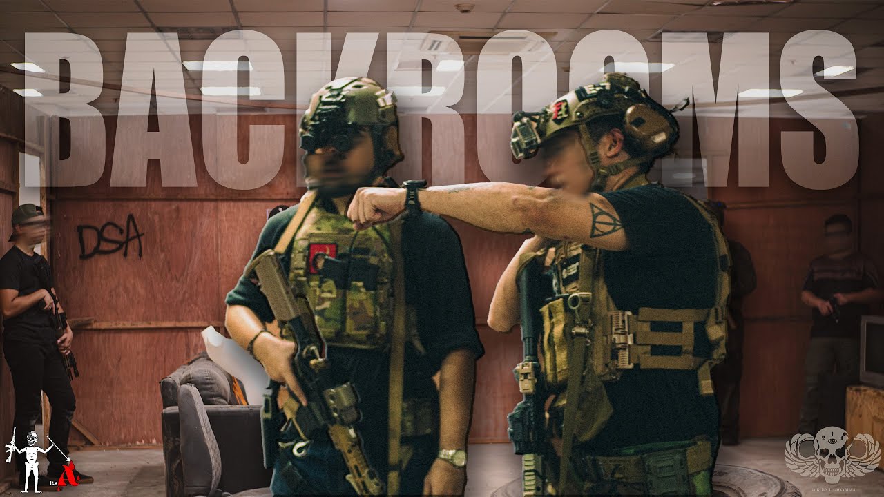 AIRSOFT in the BACKROOMS | Blacksite Alfa | Gas-Only [P320 - Multi POV CQB]