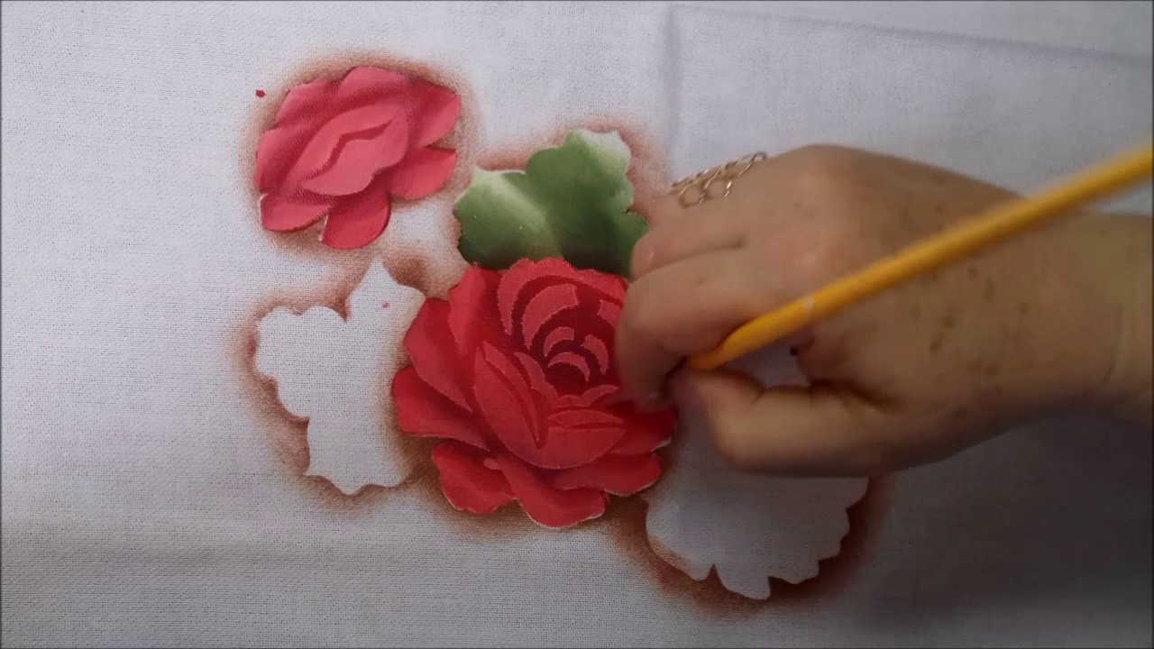 rosas stencil