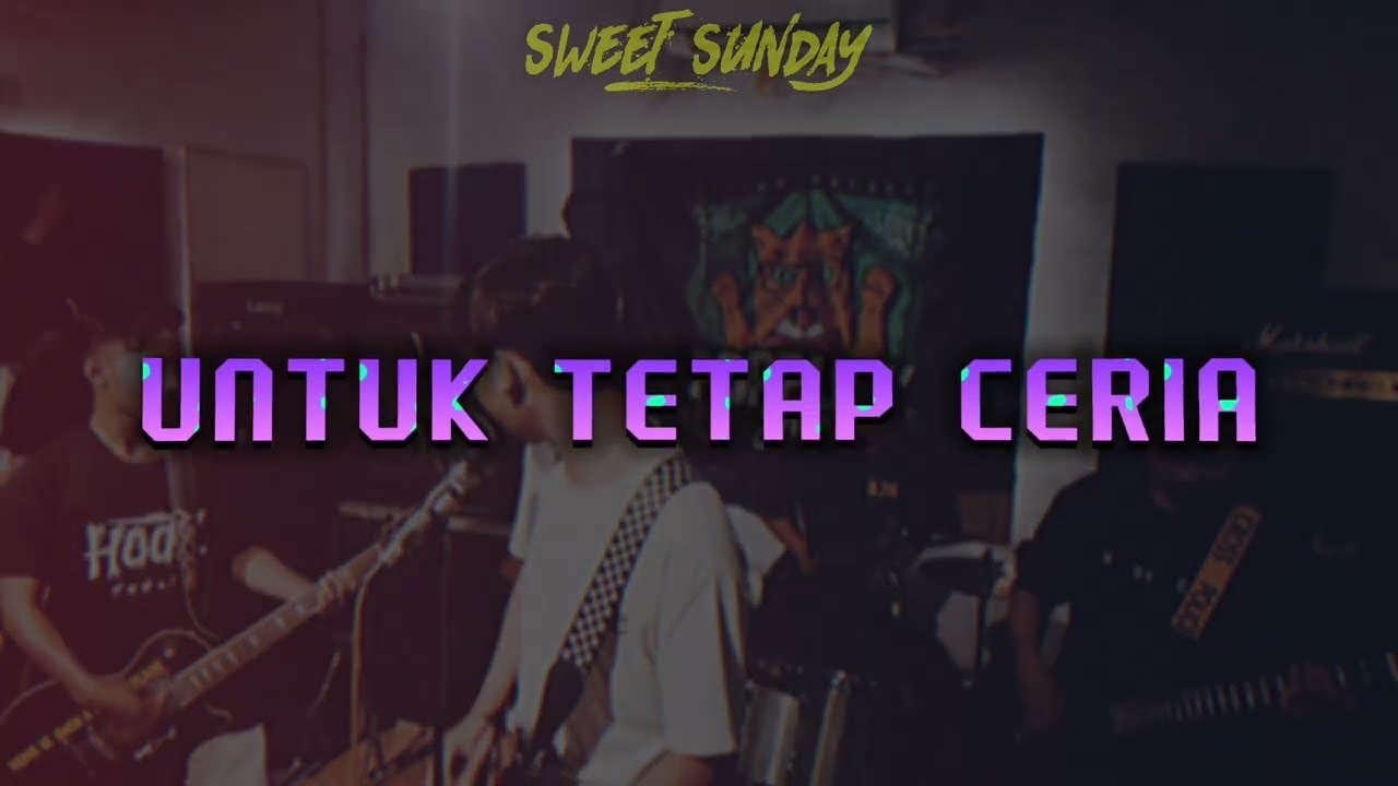 SWEET SUNDAY - TERSENYUM (OFFICIAL LYRIC VIDEO)