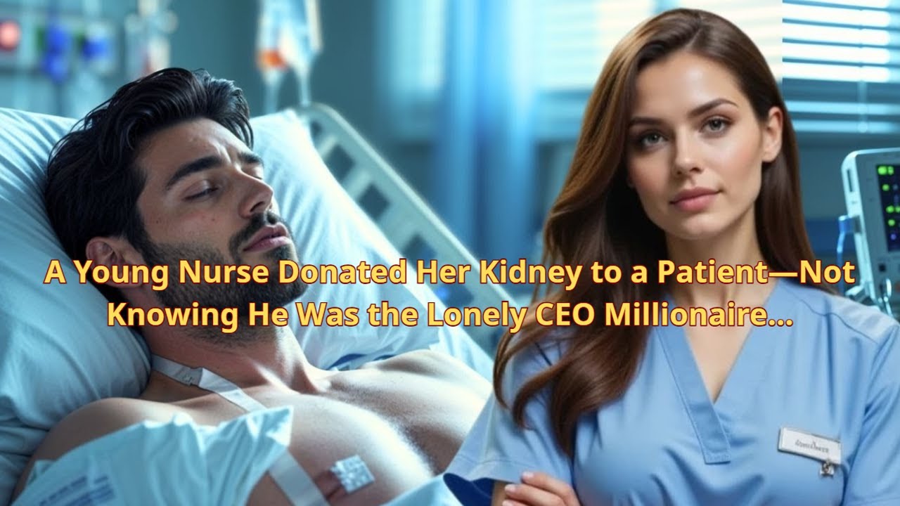 A Young Nurse Donated Her Kidney to a Patient—Not Knowing He Was the Lonely CEO Millionaire…