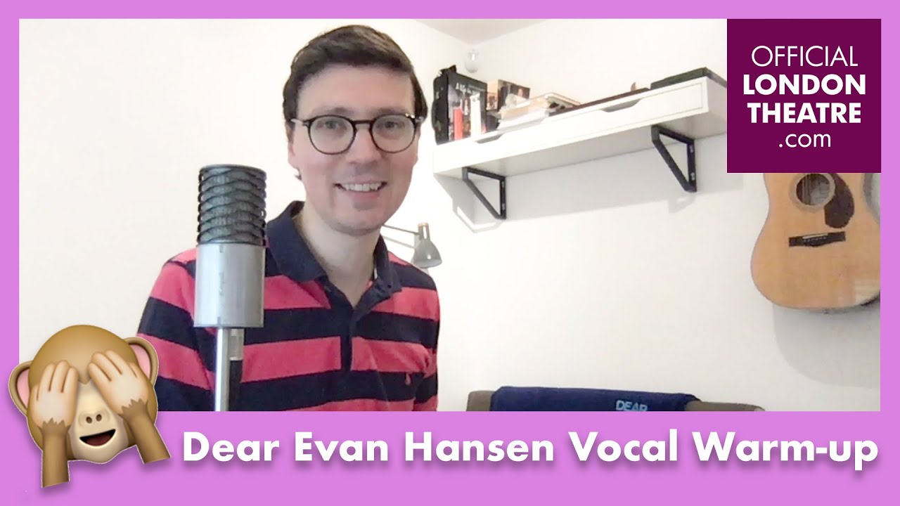 Dear Evan Hansen vocal warm-up with West End Musical Director Matt Smith