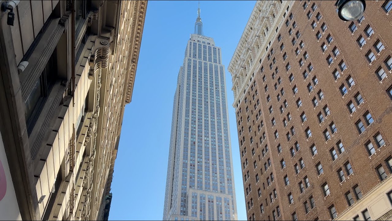 Sunny Winter Walk in Manhattan | Herald Square to Empire State | 4K