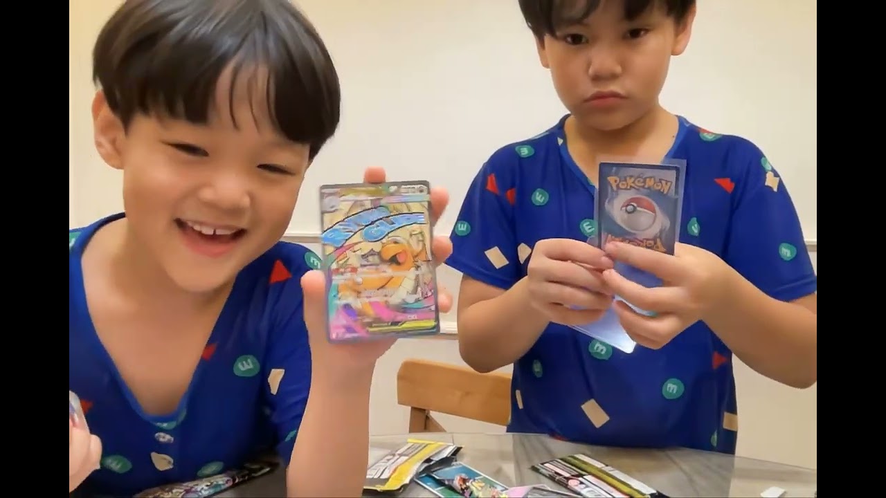 Opening Pokemon Cards from Korea