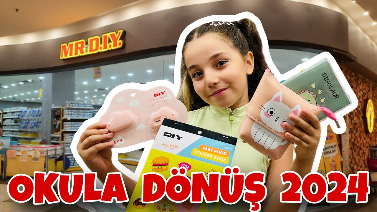 MR D.I.Y OKULA DÖNÜŞ KIRTASİYE ALIŞVERİŞİ ! OKULA DÖNÜŞ 2024 !! Back To School!