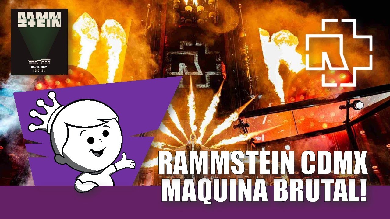 Rammstein CDMX - Una Maquina Brutal! #LaReseñaQueNadiePidío