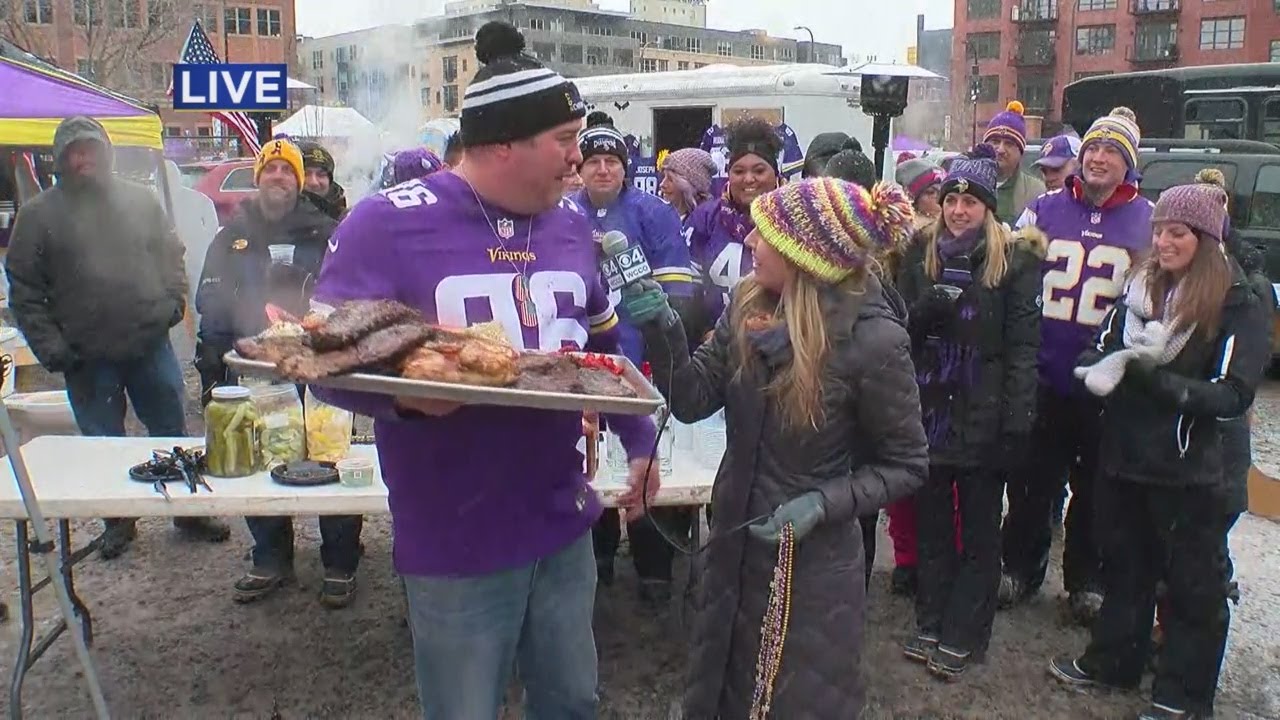 This Is What A True Vikings Tailgate Party Looks Like…