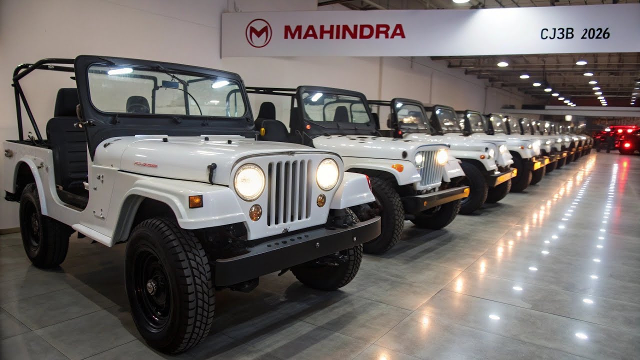2026 Mahindra CJ3B Jeep RETURNS! Finally launched!!!