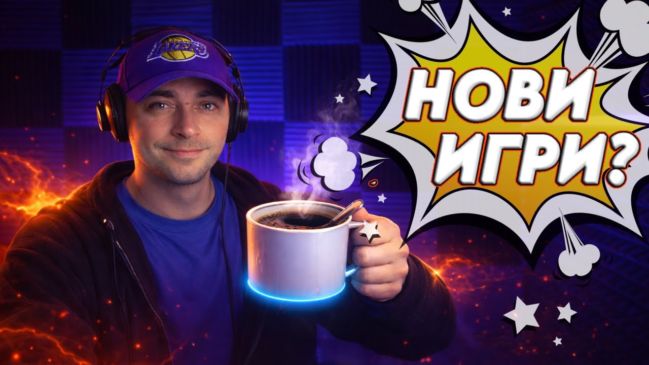 🕹️Тестваме нови  ИГРИ със сутрешното Кафе ☕ 😉