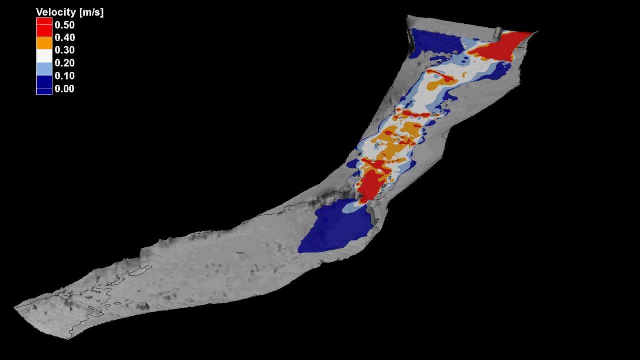 SRH 2D Minimum Flow Reach with Large Pool