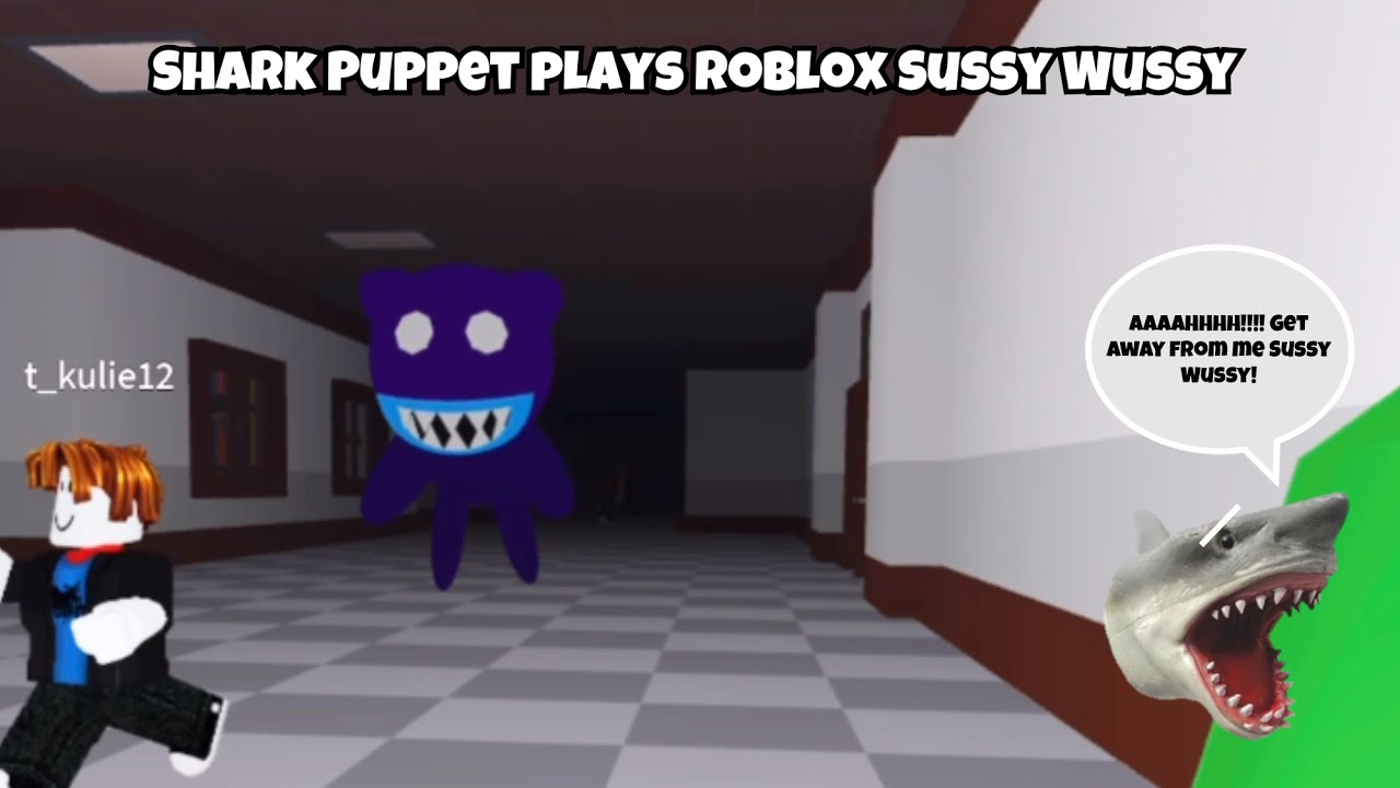 SB Movie: Shark Puppet играет в Roblox Sussy Wussy!