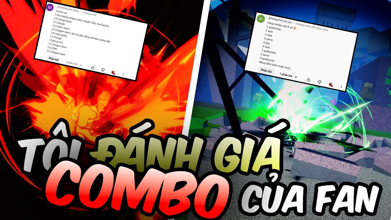 COMBO Của Bạn Còn MẠNH Ko?|T̶ô̶i̶ ̶đ̶á̶n̶h̶ ̶g̶i̶á̶ ̶c̶o̶m̶b̶o̶ ̶c̶ủ̶a̶ ̶f̶a̶n̶ ̶(̶p̶3)̶|Blox Fruits
