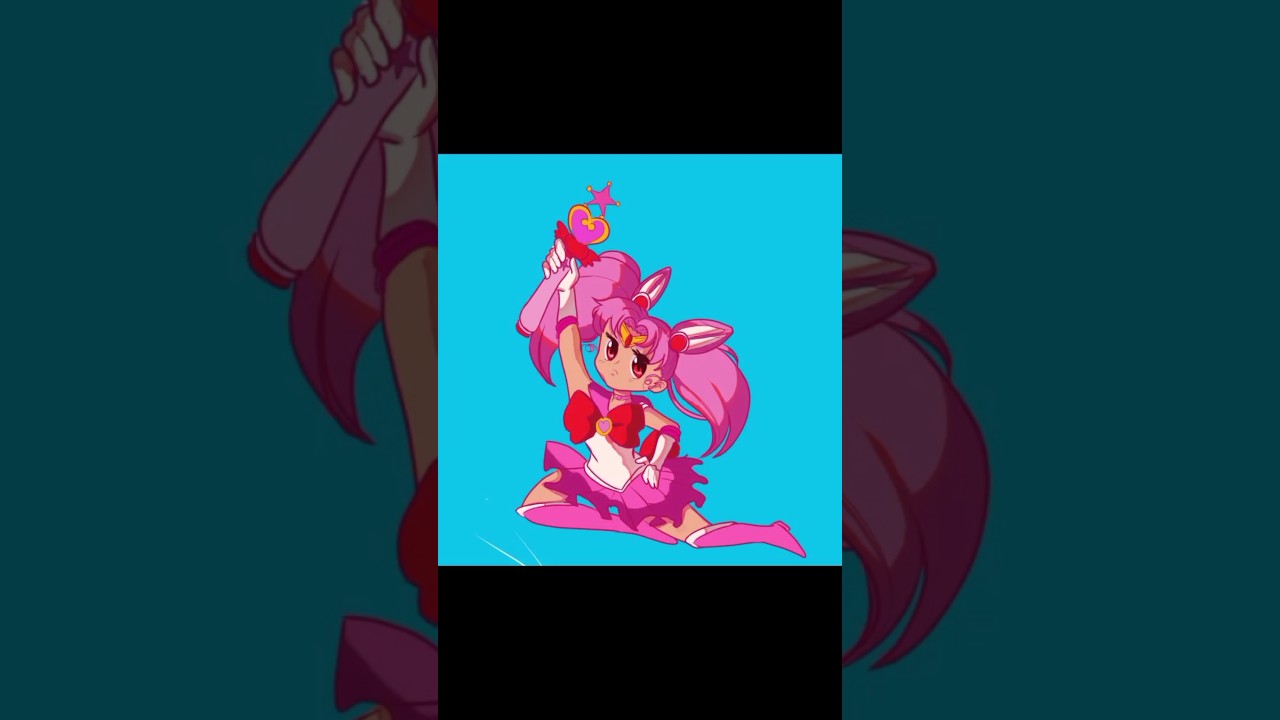 SAILOR CHIBI MOON 💖speedpaint i did a while ago 