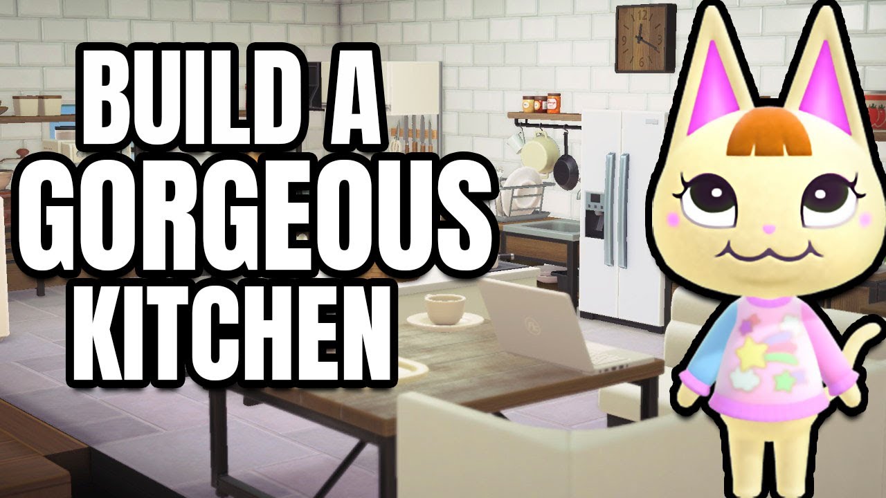 Build A GORGEOUS Kitchen In Animal Crossing New Horizons