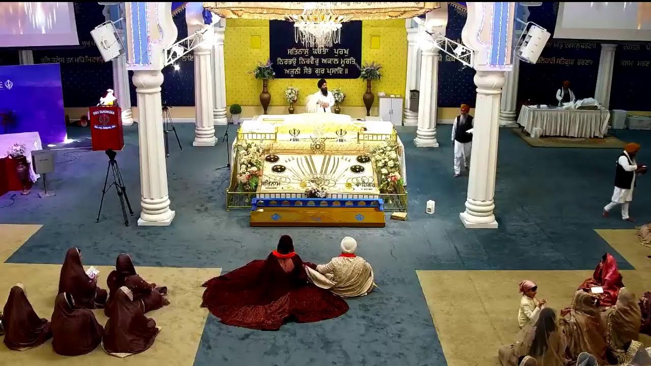 Sikh Gurdwara Sahib San Jose Live Telecast Wedding Feb 27, 2026