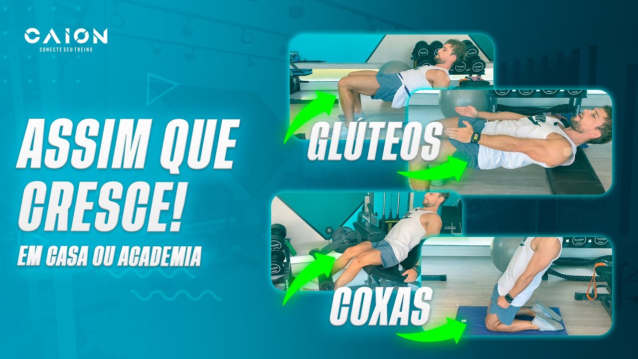 Exercícios para isolar e intensificar coxas e glúteos | Como dividir o treino corretamente