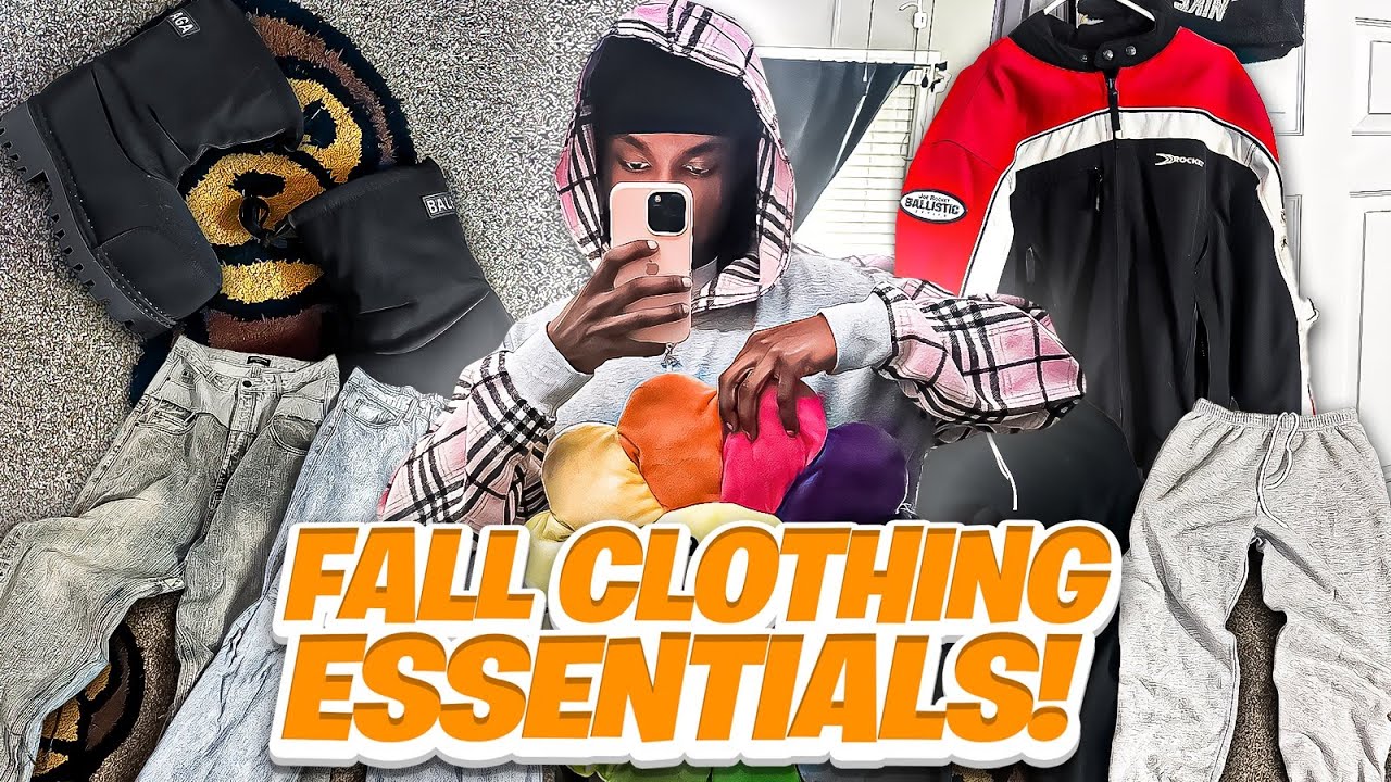 CLOTHING ESSENTIALS YOU NEED FOR FALL 2025!🍂