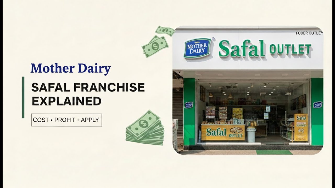 Mother Dairy Safal Franchise: Cost, Profit & How to Apply in India (2026)