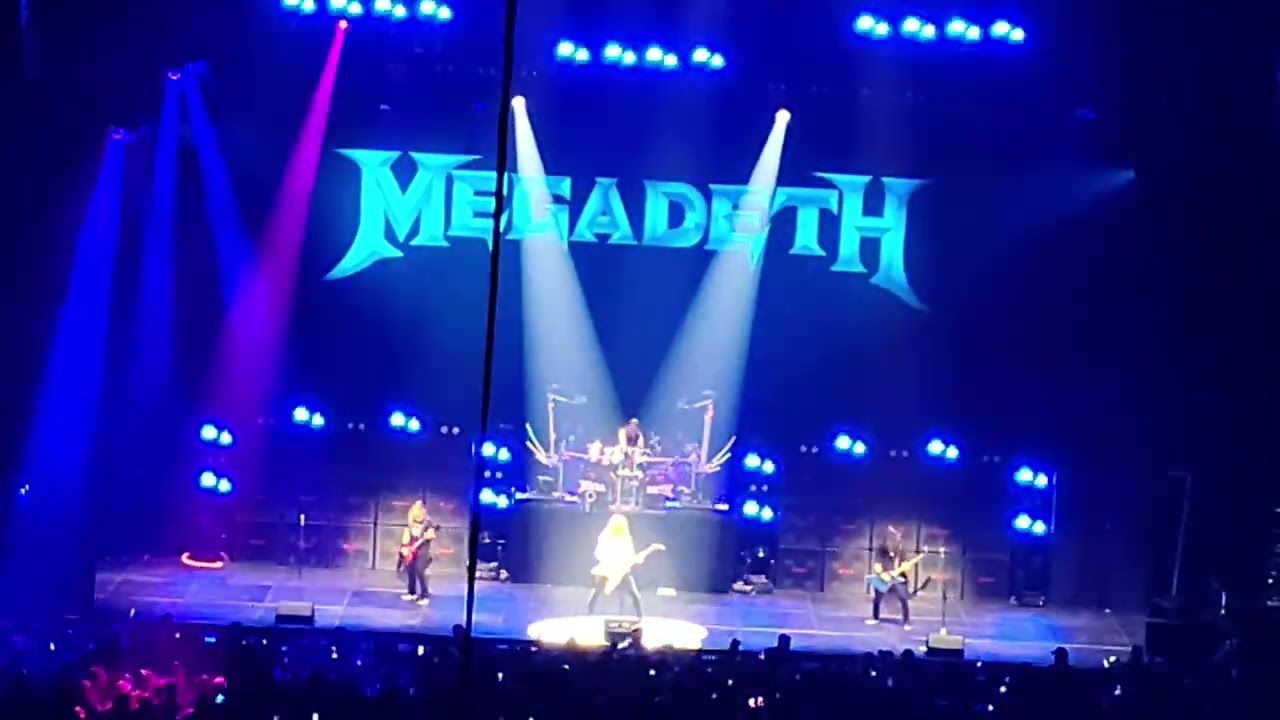 Megadeth.... tornado of souls ( Moncton NB...March 4th 2026 !!!