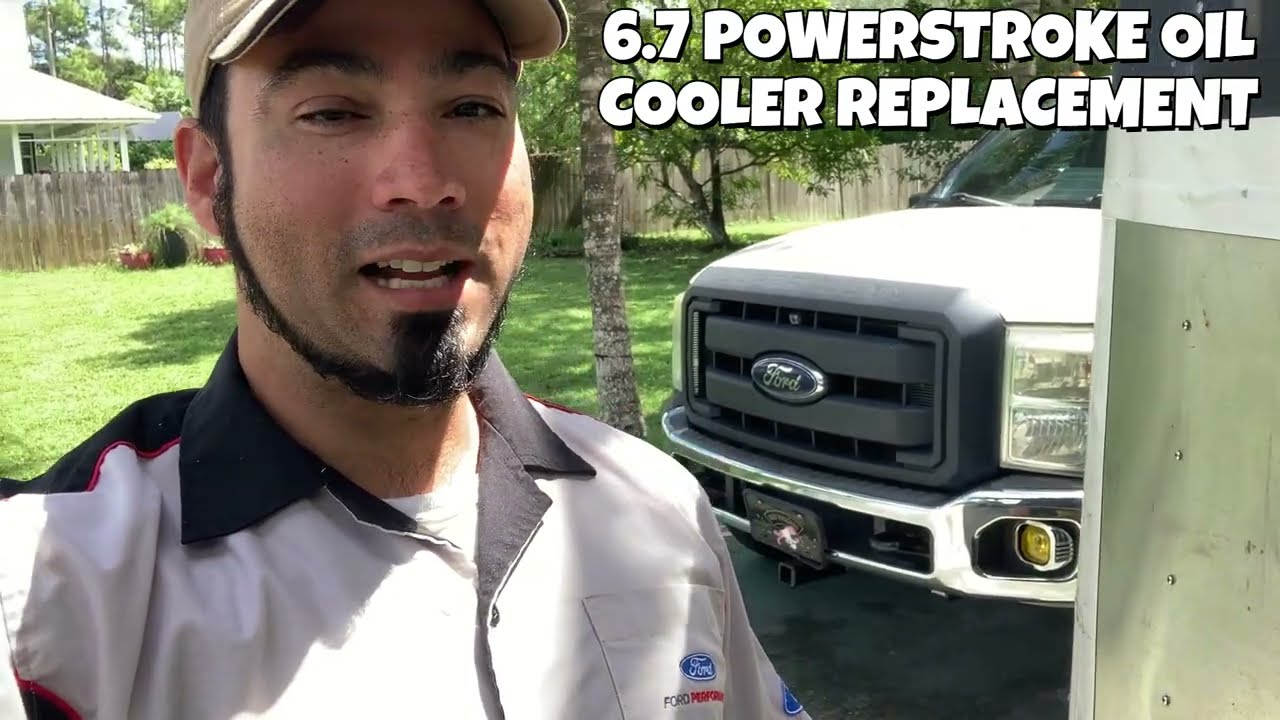 У вашего двигателя 6.7 Powerstroke течёт масло? Как заменить неисправный масляный радиатор на Sup...